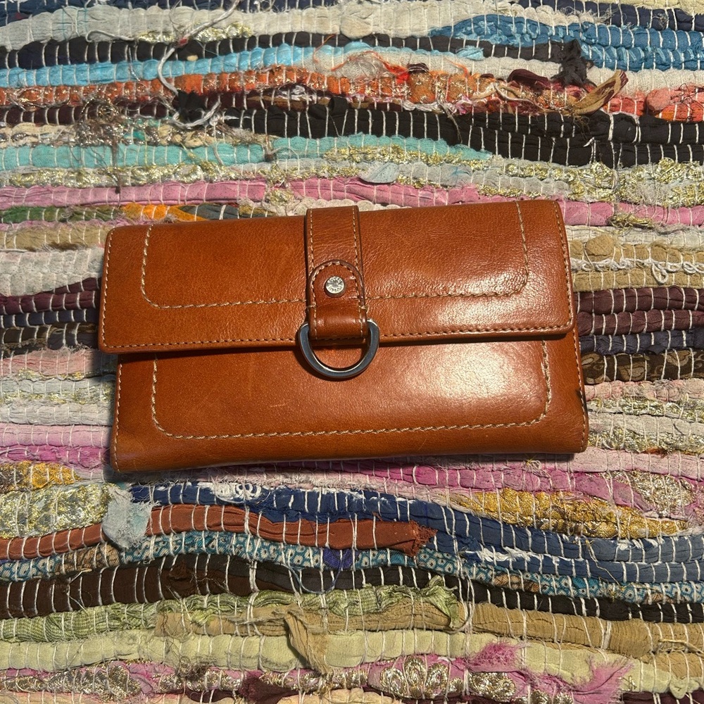 Fossil Tan Leather Wallet